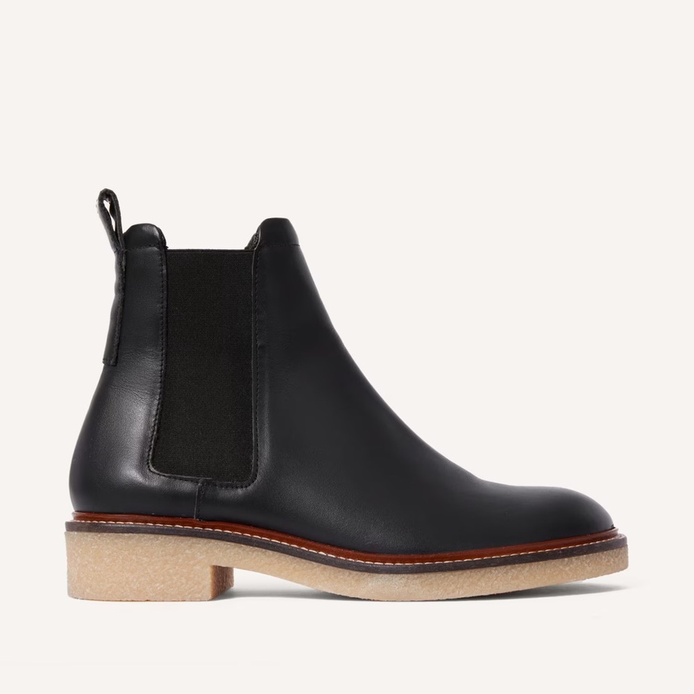 Everlane Black Chelsea Boot